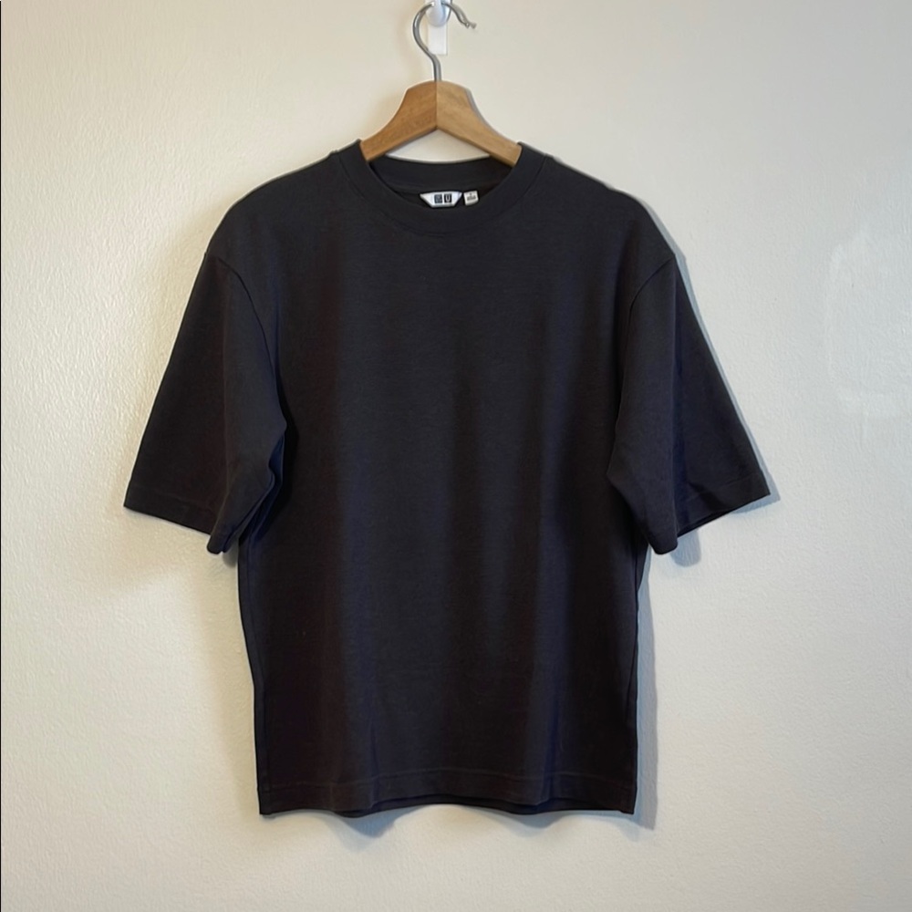 Uniqlo AIRism Cotton Crew Neck Oversize T Shirt Small